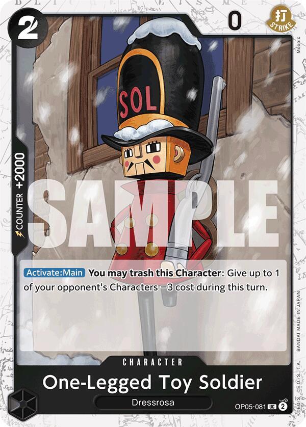 One-Legged Toy Soldier (Jolly Roger Foil) card artwork