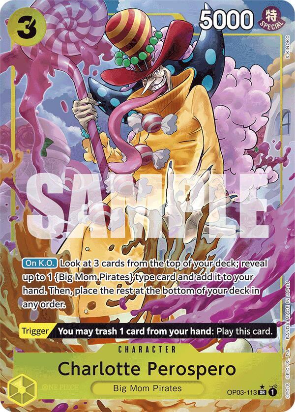 Charlotte Perospero (Alternate Art) card artwork