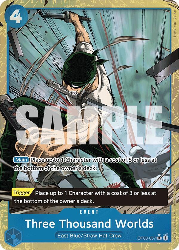 Three Thousand Worlds (Alternate Art) card artwork