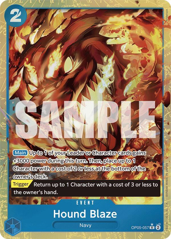 Hound Blaze (Alternate Art) card artwork