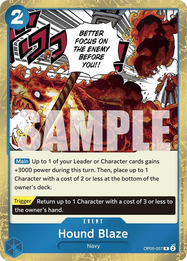 Hound Blaze (Jolly Roger Foil) card artwork