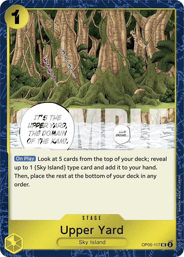 Upper Yard (Jolly Roger Foil) card artwork