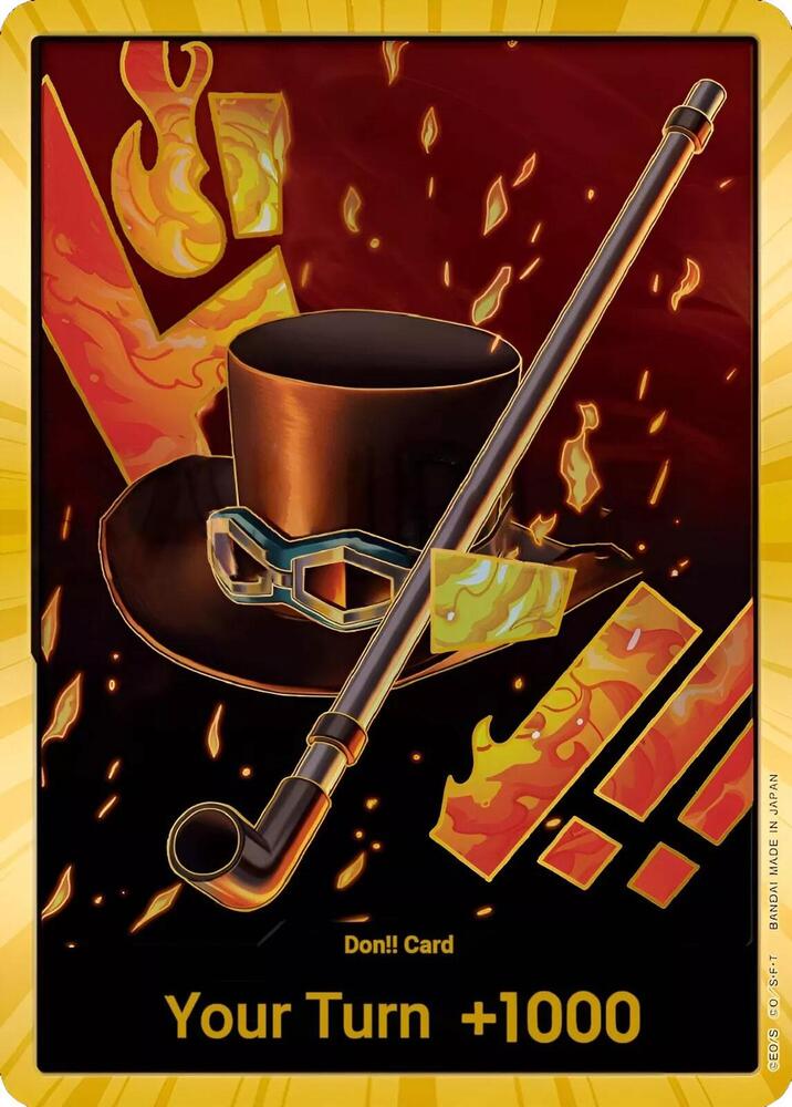 DON!! Card (Sabo) (Gold) card artwork