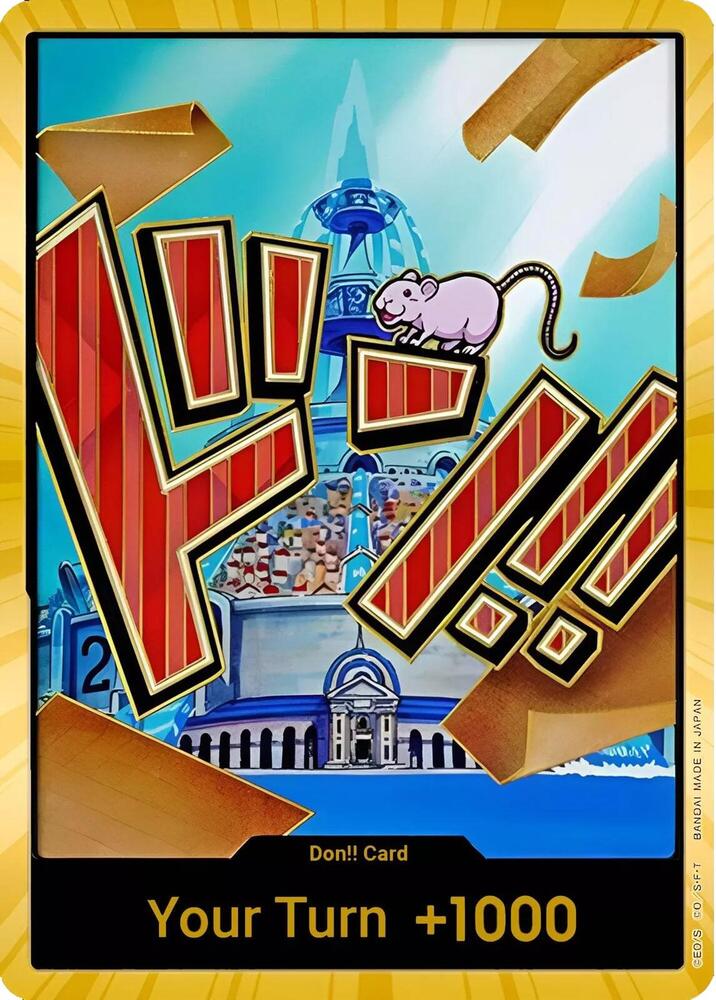 DON!! Card (Iceberg) (Gold) card artwork