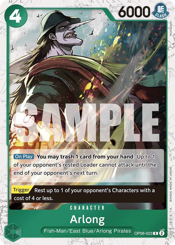 Arlong (Jolly Roger Foil) card artwork