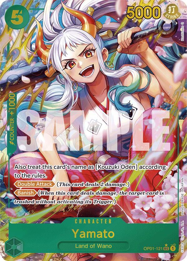Yamato (OP01-121) (Alternate Art) card artwork