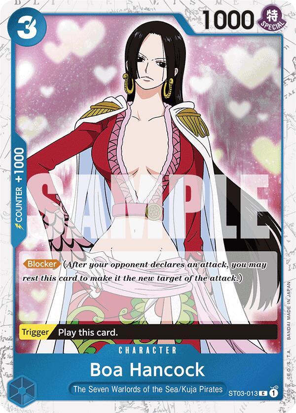 Boa Hancock (ST03-013) (Jolly Roger Foil) card artwork
