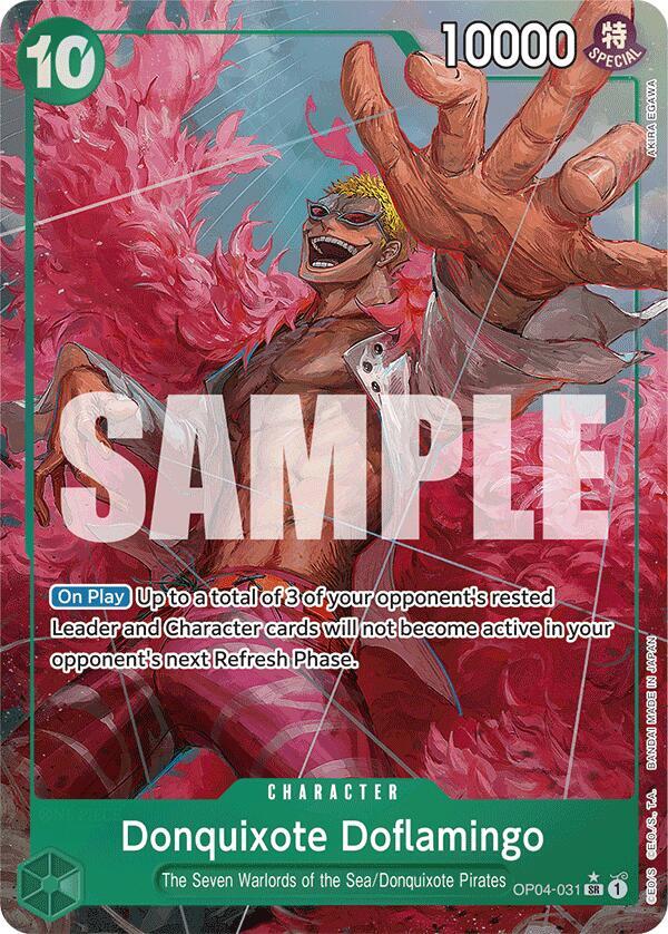 Donquixote Doflamingo (Alternate Art) card artwork