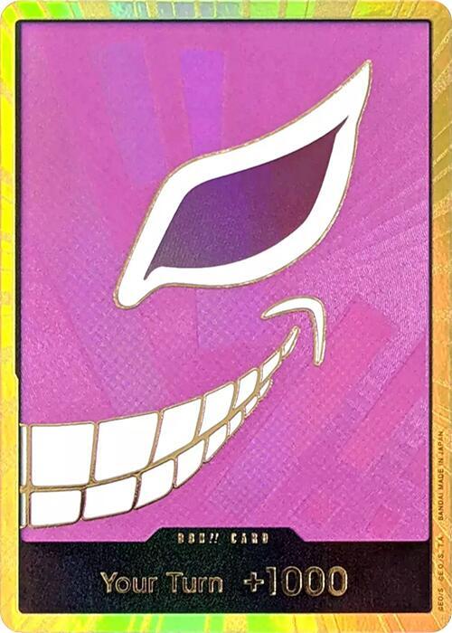 DON!! Card (Donquixote Doflamingo) (Gold) card artwork