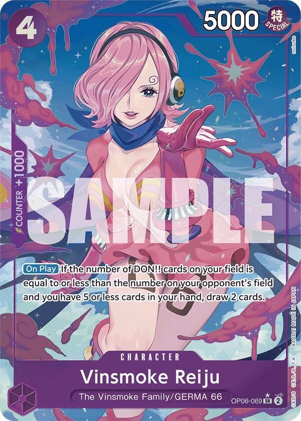 Vinsmoke Reiju (OP06-069) (Alternate Art) card artwork