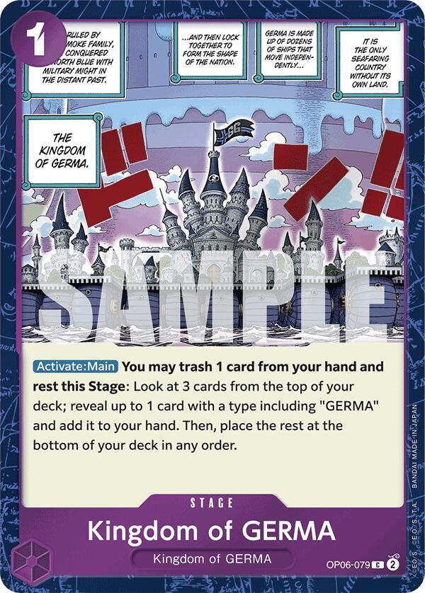 Kingdom of GERMA (Jolly Roger Foil) card artwork