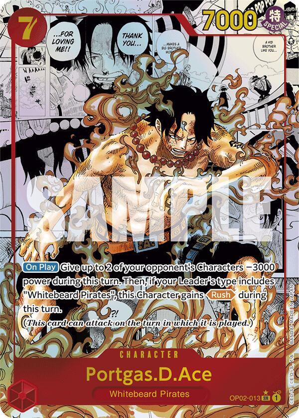 Portgas.D.Ace (Manga) card artwork