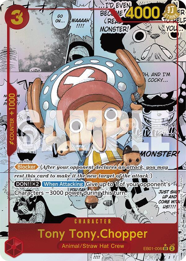 Tony Tony.Chopper (EB01-006) (Manga) card artwork