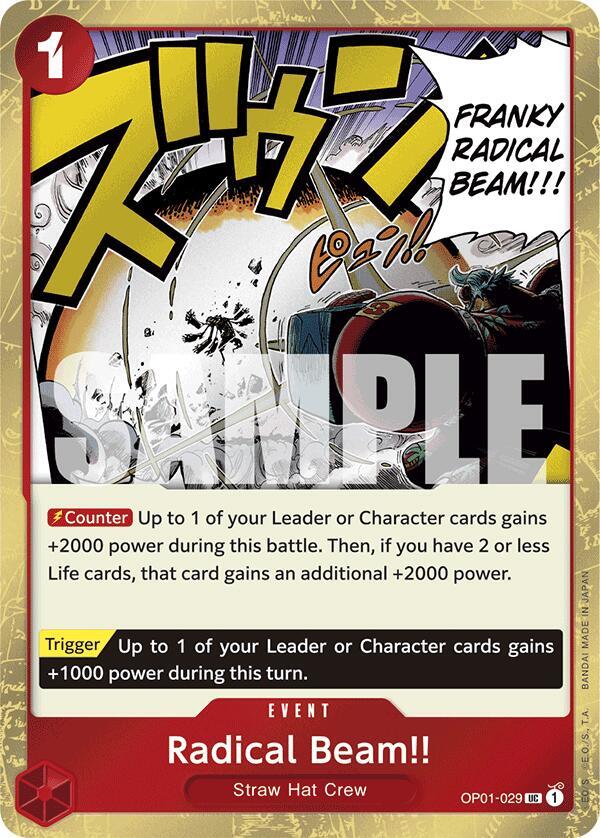 Radical Beam!! (Jolly Roger Foil) card artwork