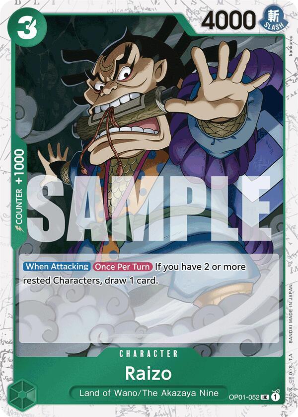 Raizo (Jolly Roger Foil) card artwork