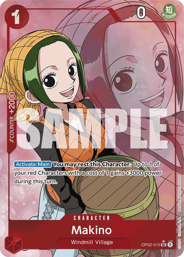 Makino (Full Art) card artwork
