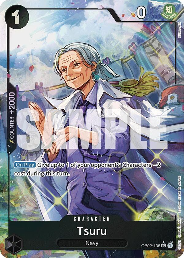 Tsuru (Full Art) card artwork