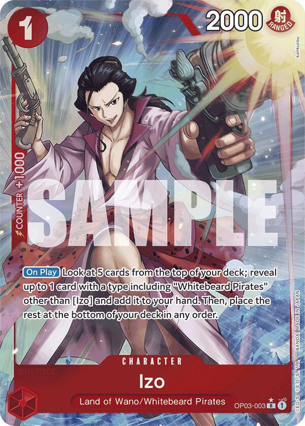 Izo (OP03-003) (Full Art) card artwork