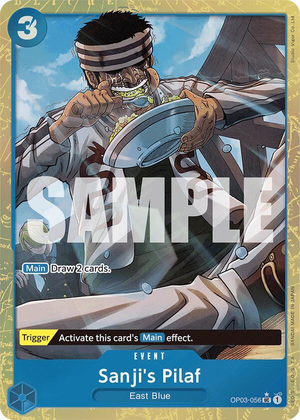 Sanji's Pilaf (Alternate Art) card artwork
