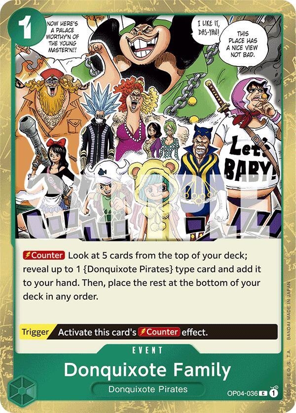 Donquixote Family (Jolly Roger Foil) card artwork