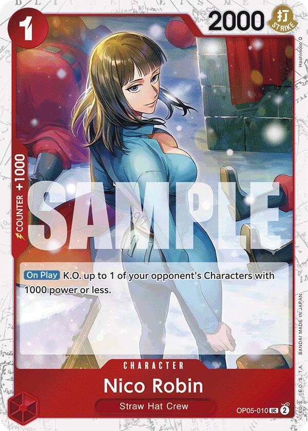 Nico Robin (Jolly Roger Foil) card artwork