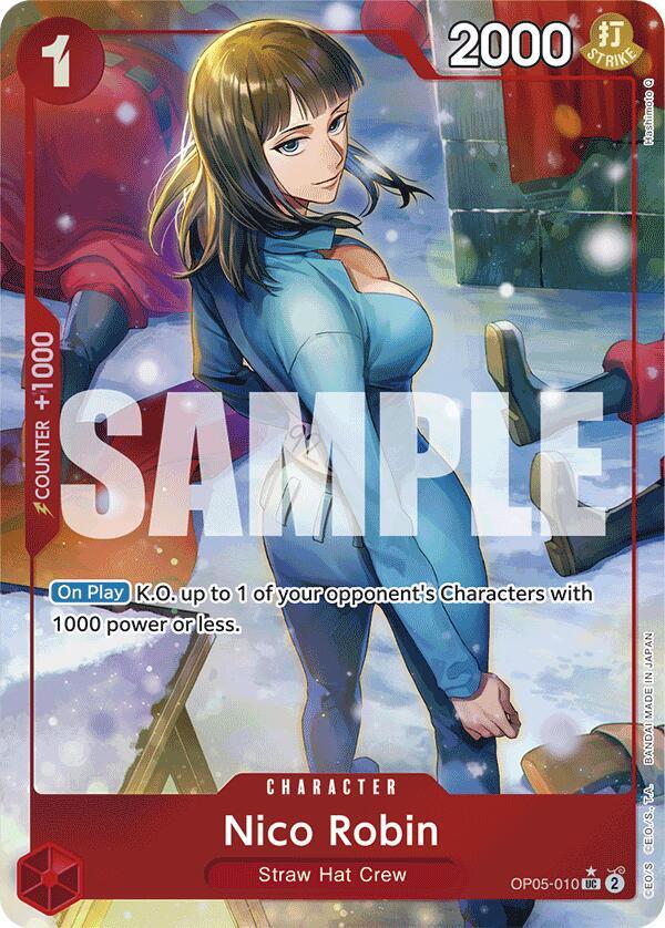 Nico Robin (Full Art) card artwork
