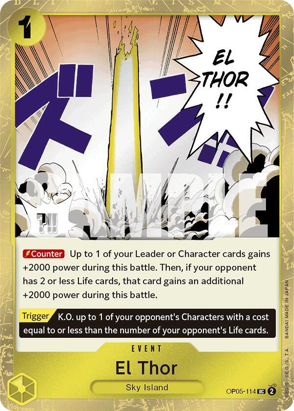 El Thor (Jolly Roger Foil) card artwork