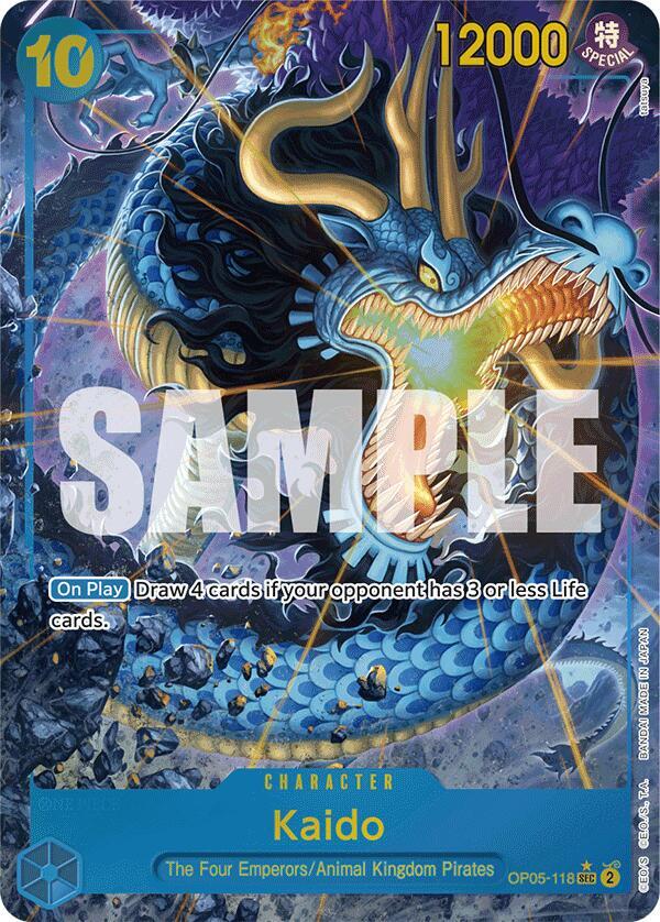 Kaido (OP05-118) (Alternate Art) card artwork