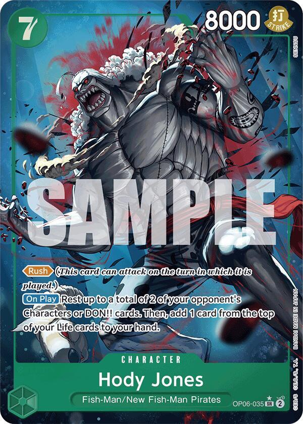 Hody Jones (Alternate Art) card artwork