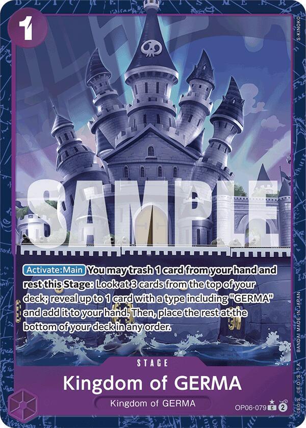 Kingdom of GERMA (Alternate Art) card artwork