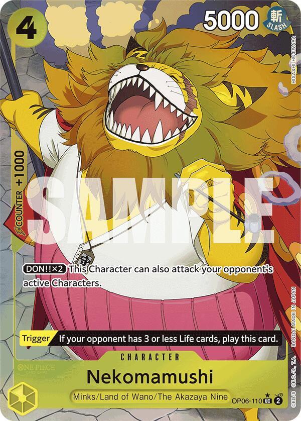 Nekomamushi (Full Art) card artwork