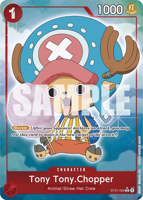 Tony Tony.Chopper (ST01-006) (Full Art) card artwork