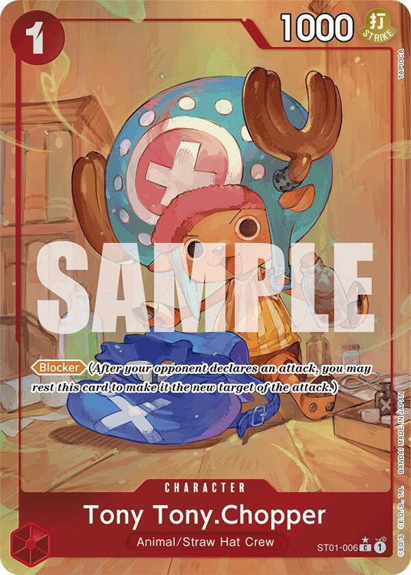 Tony Tony.Chopper (ST01-006) (Alternate Art) card artwork