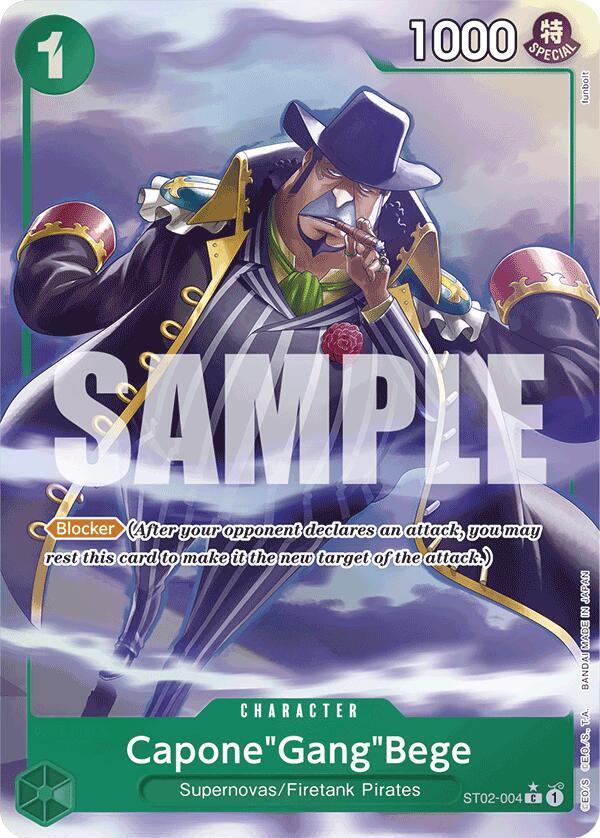 Capone"Gang"Bege (ST02-004) (Alternate Art) card artwork