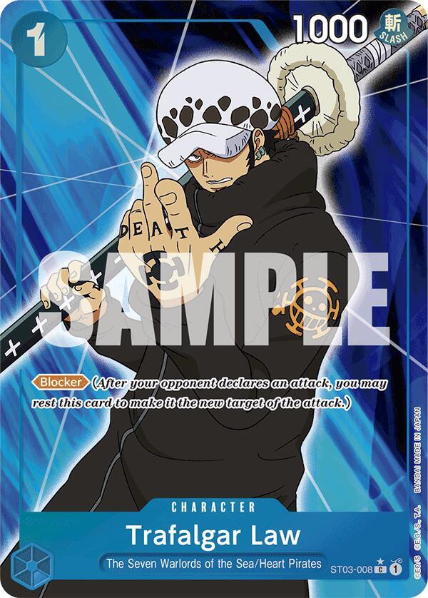 Trafalgar Law (ST03-008) (Full Art) card artwork