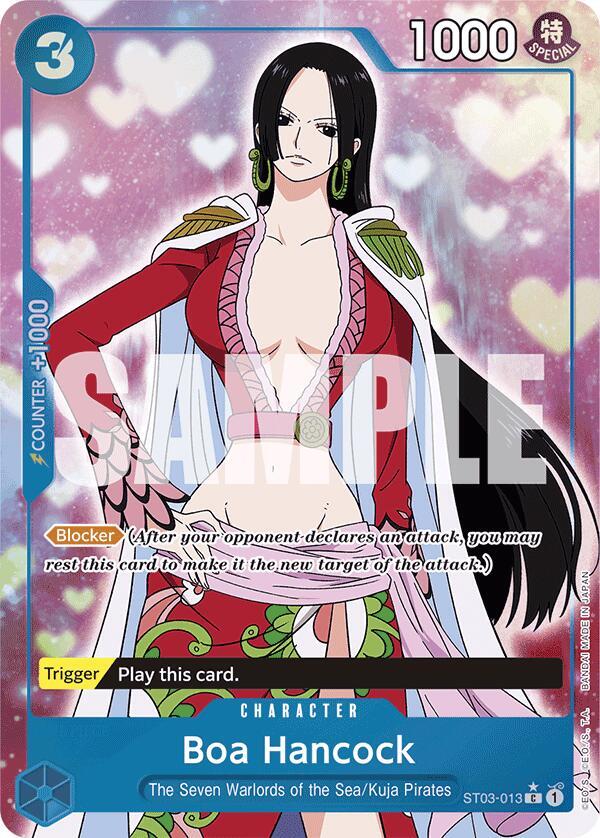 Boa Hancock (ST03-013) (Full Art) card artwork