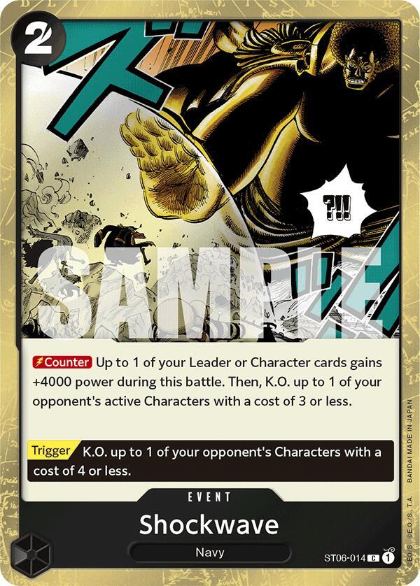 Shockwave (Jolly Roger Foil) card artwork