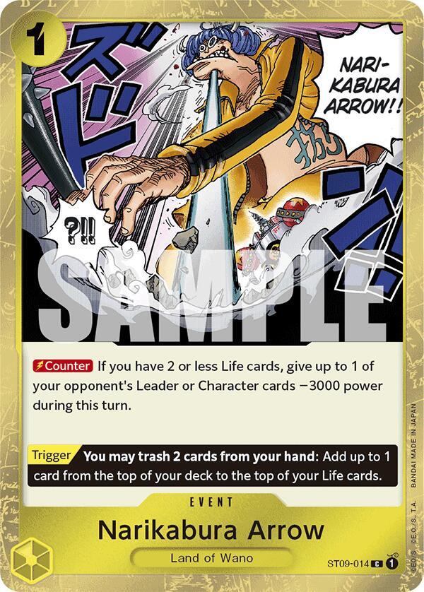 Narikabura Arrow (Jolly Roger Foil) card artwork