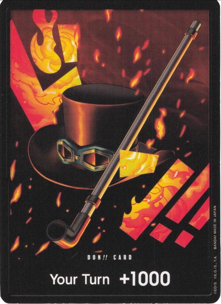 DON!! Card (Sabo) card artwork