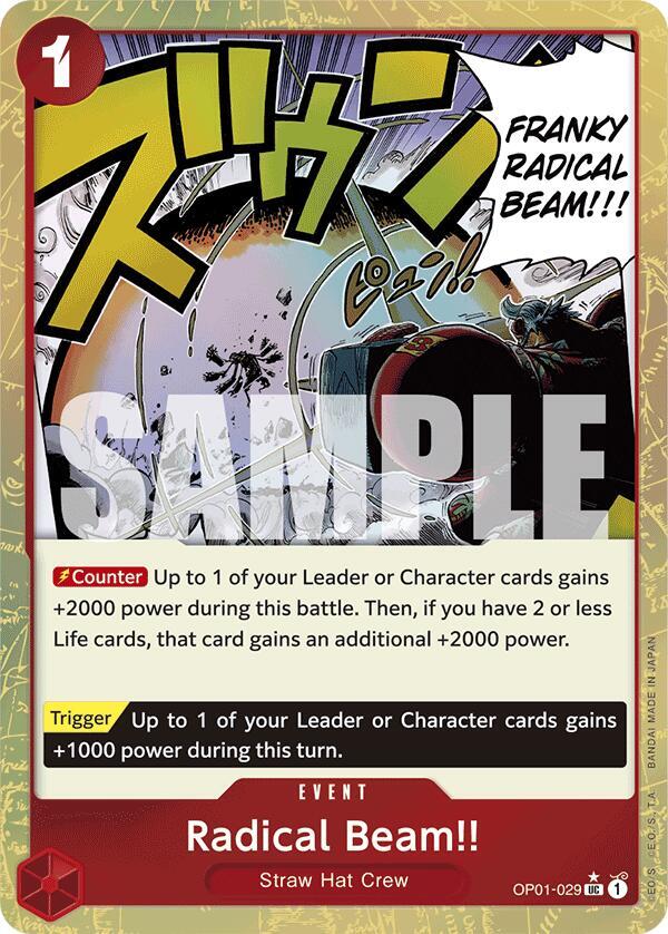 Radical Beam!! (Textured Foil) card artwork