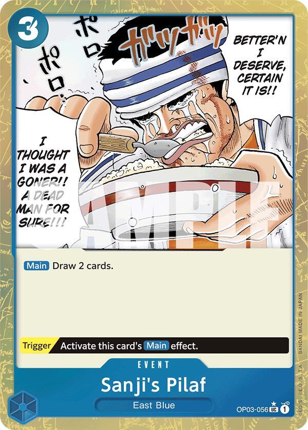 Sanji's Pilaf (Textured Foil) card artwork