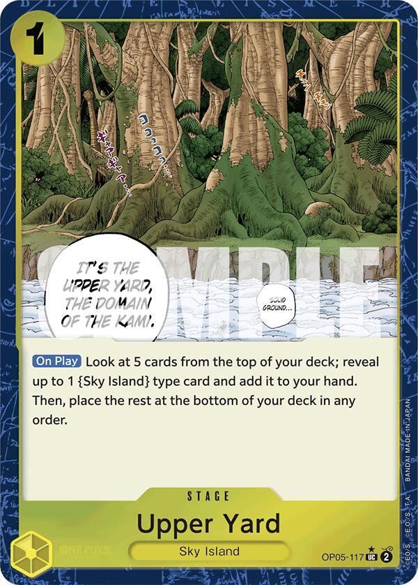 Upper Yard (Textured Foil) card artwork