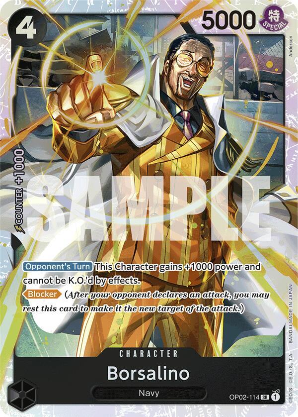 Borsalino (Reprint) card artwork