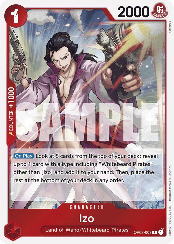 Izo (OP03-003) (Reprint) card artwork