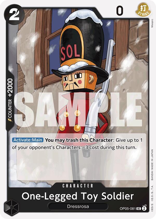 One-Legged Toy Soldier (Reprint) card artwork