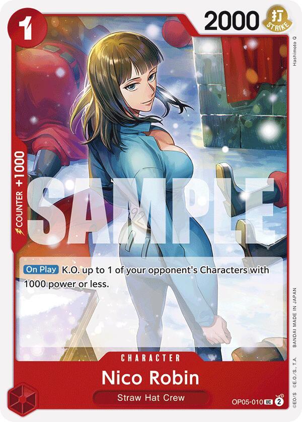 Nico Robin (Reprint) card artwork