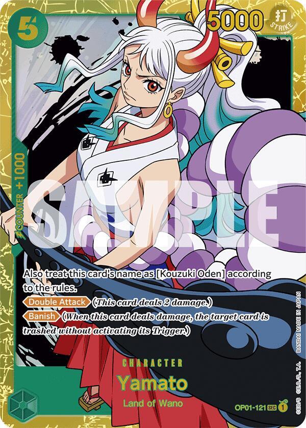 Yamato (OP01-121) (Reprint) card artwork