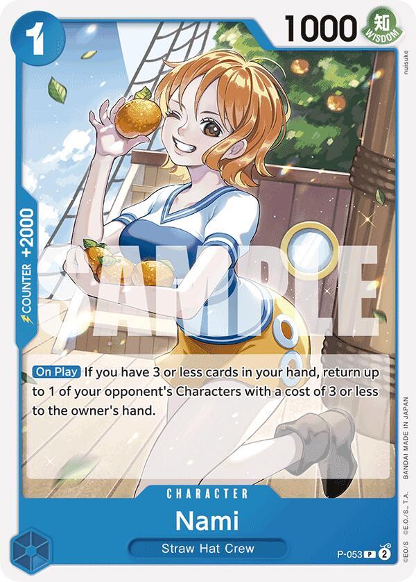 Nami (P-053) (Reprint) card artwork