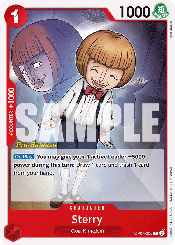 Sterry card artwork