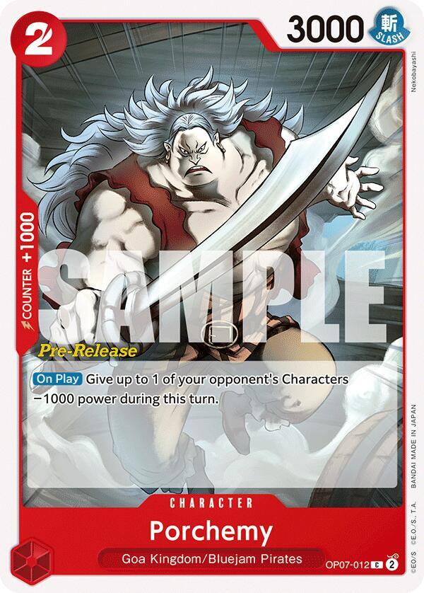 Porchemy card artwork